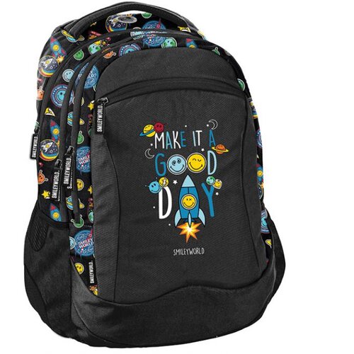  RUKSAK &Scaron;KOLSKI ANATOMSKI SMILEY BEUNIQ SM24LH-2808 CRNI Cijene
