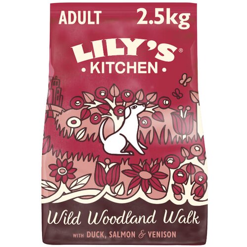 Lily's Kitchen wild woodland walk adult - raca, losos in divjačina 2,5 kg Cene