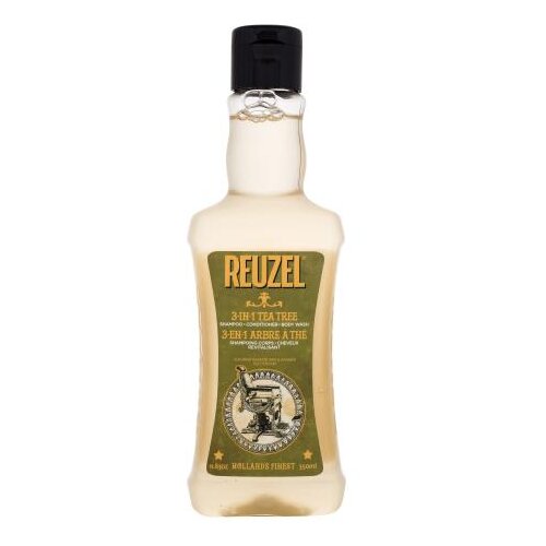 Reuzel 3 in 1 Tea Tree 350 ml &amp;scaron;ampon svi tipovi kose za mo&amp;scaron;ke Slike