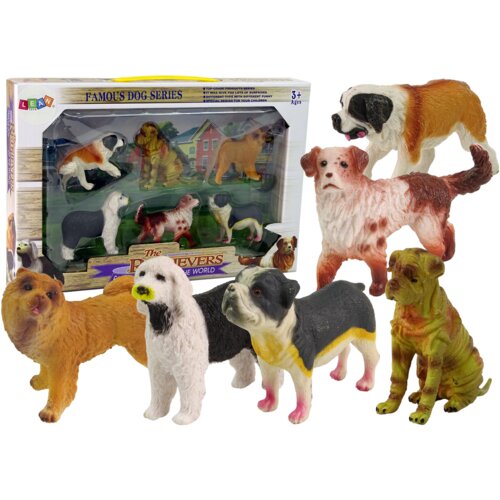 Set of Dog Figurines Dogs of Breeds 6 elements Cijene