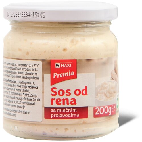 Maxi Sos od rena sa mlec. prot. 200g Cene