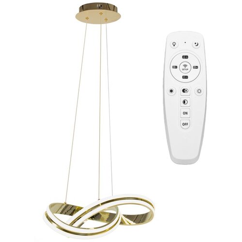 Toolight moderna led stropna svjetiljka + pilot App818-CP zlato Cijene
