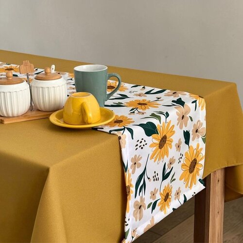  Stolnjak 140x180cm + Raner 40x140cm - JT Oker Slike