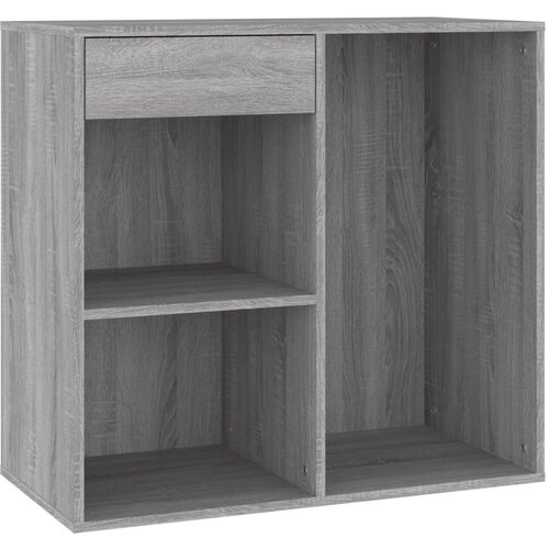 vidaXL Kozmetična omarica siva sonoma 80x40x75 cm inženirski les, (21118353) Cene