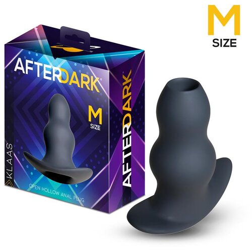 Afterdark Klaas Open Hollow Anal Plug Black M Cijene