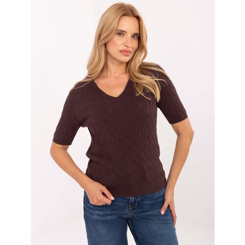 Factory Price Sweater-PM-SW-B-615.18-dark brown Slike