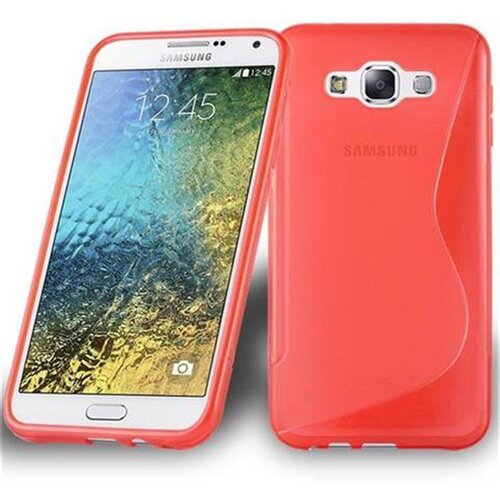 Cadorabo Case, združljiv s Samsungom v Candy Apple Red - Za&scaron;čitni pokrov iz fleksibilnega silikona TPU, (20585706) Cene