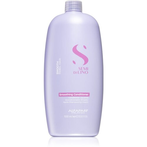 Alfaparf Semi Di Lino Smooth Conditioner regenerator za neukrotivu kosu za nposlu&amp;scaron;nu kosu 1000 ml za žene Slike