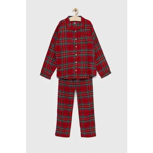 GAP Dječja pidžama boja: crvena, s uzorkom