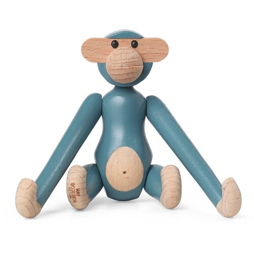 Kay Bojesen Denmark Kipec iz masivnega lesa (vi&amp;scaron;ina 9,5 cm) Monkey Mini &amp;ndash; Slike