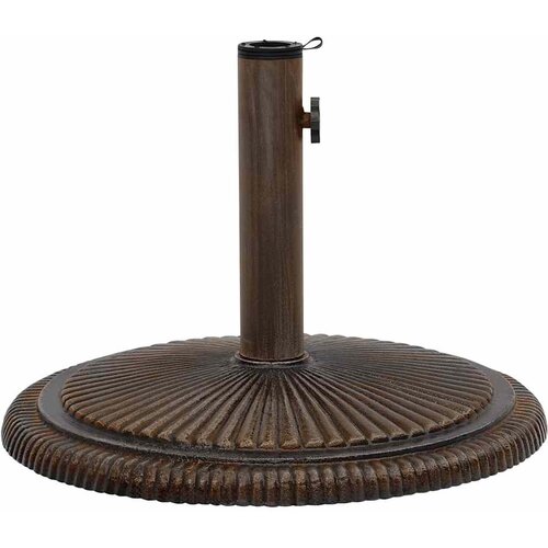  Stalak za suncobran brončani 45 x 45 x 30 cm lijevano željezo Slike