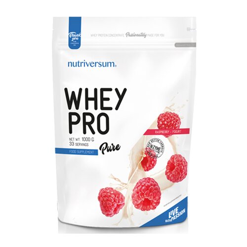 Purepro Whey protein, Malina jogurt, 1000g Cene