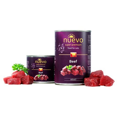 Nuevo Cat Adult - govedina 200 g Slike