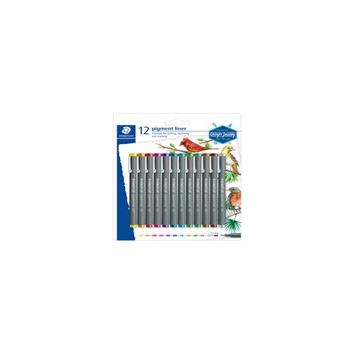 Staedtler Pigmentni flomasteri Liner Design Journey, 0,5 mm, 12 komada Cijene