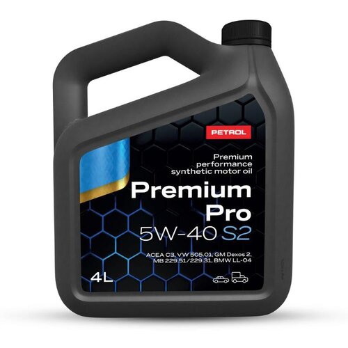 Petrol PREMIUM PRO 5W-40 S2 4L Slike