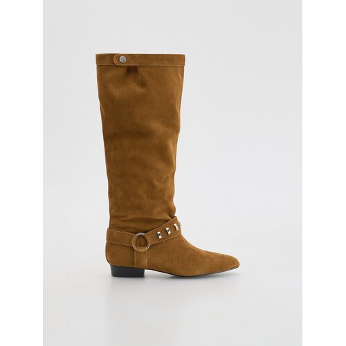 Reserved LADIES` BOOTS - tamnosmeđe Cijene