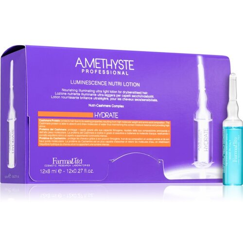 FarmaVita Amethyste Hydrate balzam za tanke, suhe lase v ampulah 12x8 ml Cene