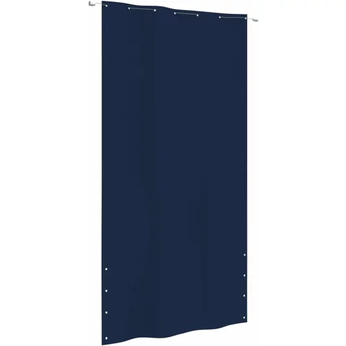 vidaXL Balkonsko platno modro 140x240 cm tkanina Oxford
