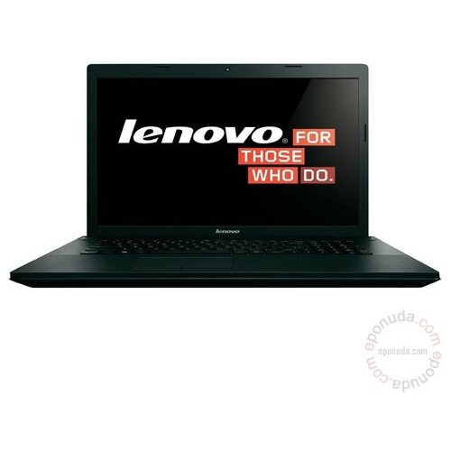 Lenovo G710 Core i3-4000M 2.9-3.6GHz 4GB DDR3 1TB 17.3'' HD+ (1600x900) LED Glossy 1.0MP DVDRW GF-GT810M/2GB Lan WlanBGN BT4.0 2-1 USB-3.0 HDMI NumPad 6-Cell DOS (Black), 59432653 laptop Slike