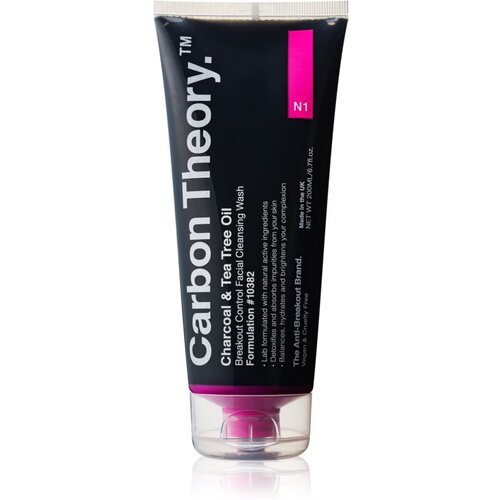 Carbon Theory Charcoal & Tea Tree Oil globoko čistilni gel z aktivnim ogljem 200 ml Cene