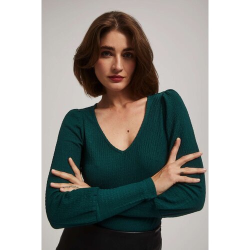 Moodo Blouse with V-neck Slike