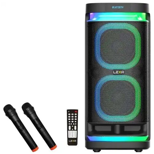 LEXA Partybox zvučnik LX-501/2 x bežični mikrofon/USB/Micro SD/BT 900W Cene