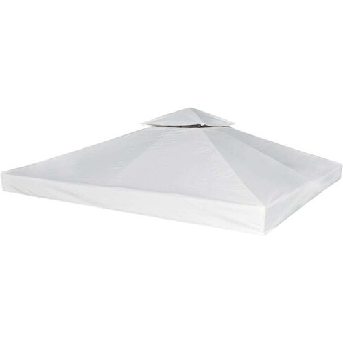  Zamjenski pokrov za sjenicu 310 g/m&amp;sup2; krem bijeli 3 x 3 m Slike