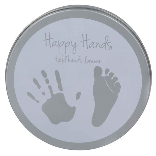 Happy Hands 2D Round Paint Print Kit set za odtis dojenčkovih dlani in stopal 1 kos Slike