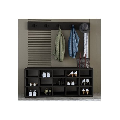 Hanah home Cipelarnik Talu Anthracite Slike