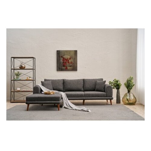 Atelier Del Sofa ugaona garnitura seren left anthracite Cene