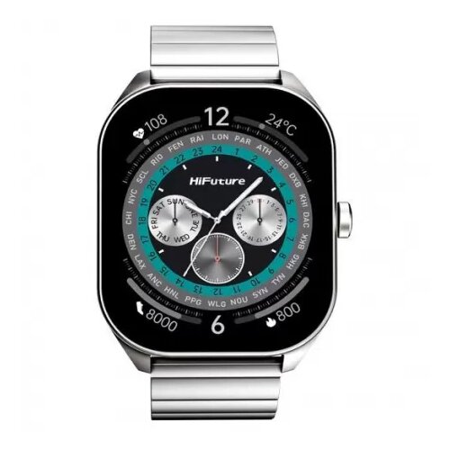 HiFuture smart watch fit apex silver (fitapexsil) Slike