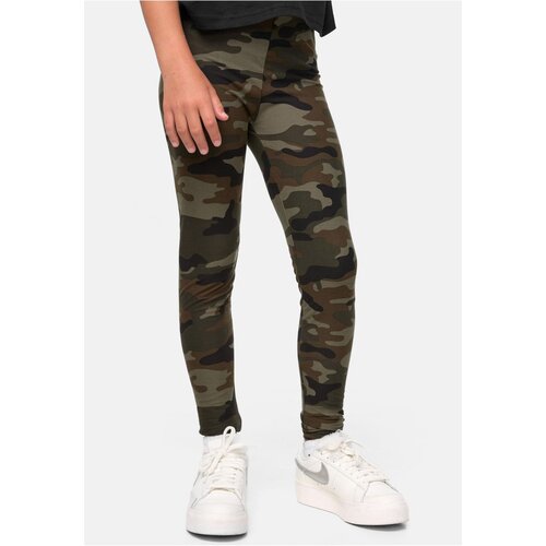 Urban Classics Girls&amp;#039; camouflage leggings, wooden camouflage Slike