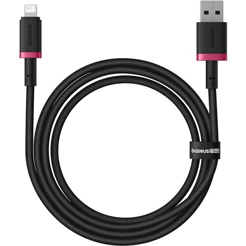 Baseus Dura Type A to IP 2.4A fast charging cable Black, Red Cijene