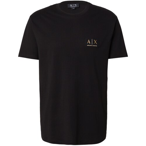 Armani Exchange Majica zlatna / crna Cene