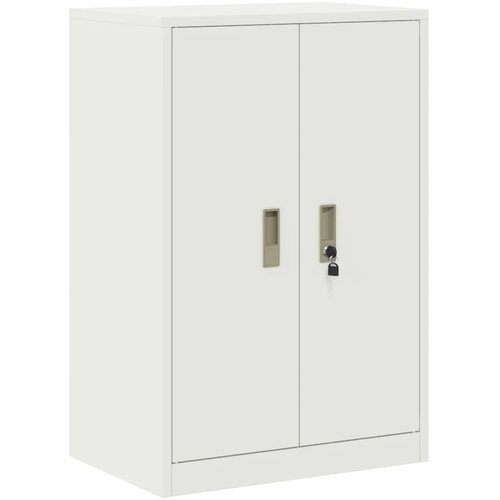 Ormarić za pohranu 2 kom. Bijeli 60 x 40 x 130 cm Čelik - Bijeli 60 cm 90 cm Slike