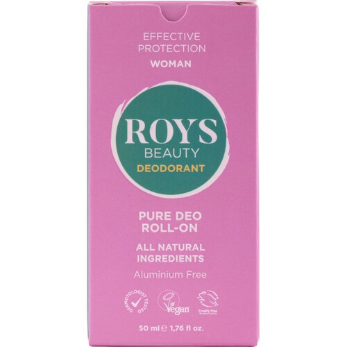 ROYS Beauty Pure Deo Roll-On Woman - 50 ml Slike