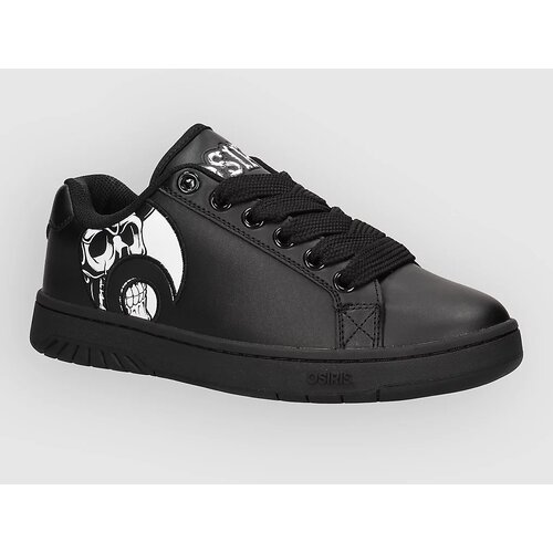 Osiris Troma Alt Sneakers Black White skull Slike