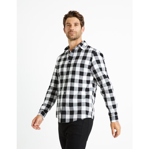 Celio Checkered Shirt Farone - Mens Slike