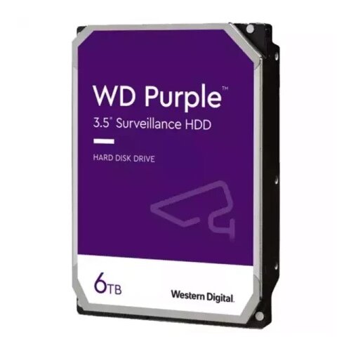 Western Digital hard disk 6TB SATA3 caviar 64MB WD62PURZ purple Cene