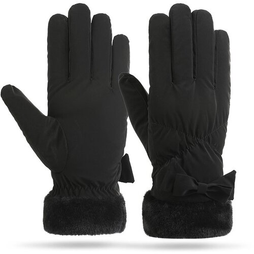 INF Ženske zimske tople rokavice - 2 pak Black, (21669523) Cene