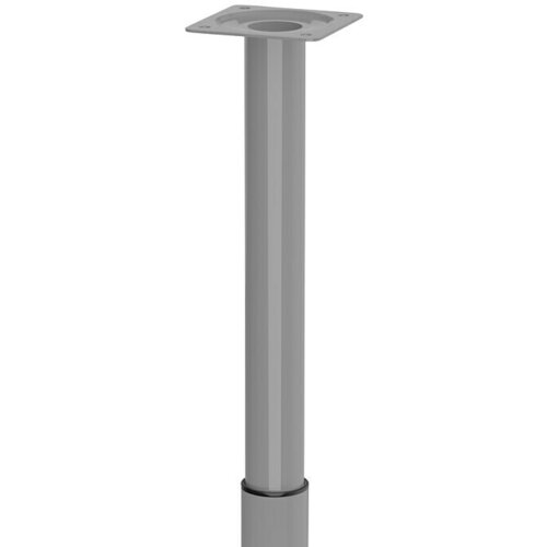WALTECO Teleskopska noga za namještaj (Š x D: 3 x 3 cm, Promjer: 3 cm, Podešavanje po visini: 30 cm - 50 cm, Nosivost: 30 kg, Čelik, Siva) Cijene