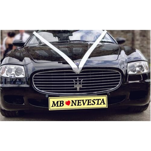  AVTOMOBILSKE TABLICE 2 kom (nalepka) TABAVT 19 Cene