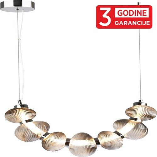 Mitea Lighting Visilica hrom NIMBUS MAP9401-7B 26W 3000K + smoky LED 3Y Cene