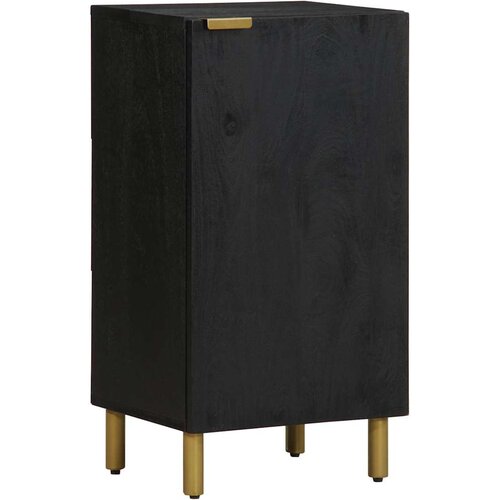  Komoda crna 40x33x75 cm od konstruiranog drva Cijene
