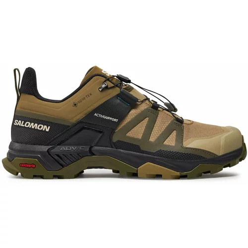 Salomon Trekking čevlji X Ultra 4 Gore-Tex L47452900 Slate Green / Olive Night / Black