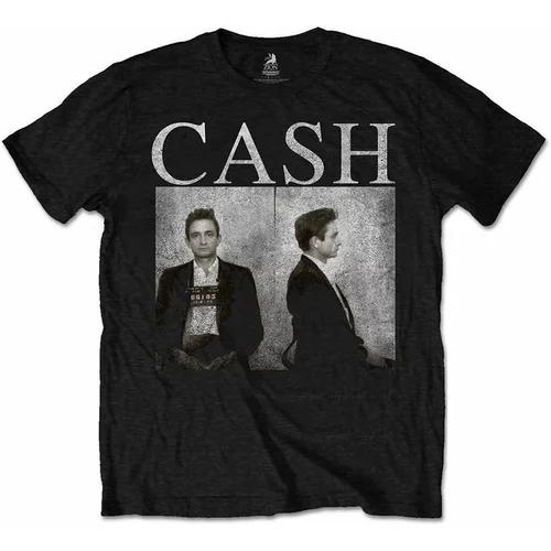 Johnny Cash Košulja Mug Shot M Crna