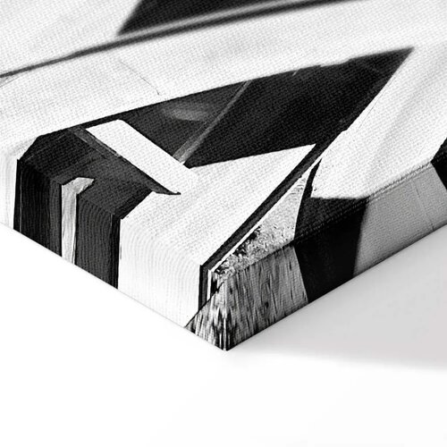  Slika - City Geometry (1 Part) Vertical 60x90 Na talijanskom platnu Slike