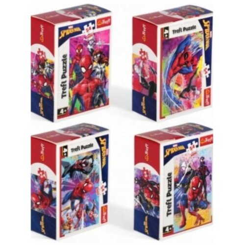 Trefl Spider-Man 54-delna mini sestavljanka v več različicah - Cene