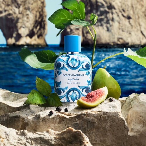 Dolce &amp;amp; Gabbana Light Blue New Capri In Love Pour Homme parfumska voda za mo&amp;scaron;ke 50 ml Slike