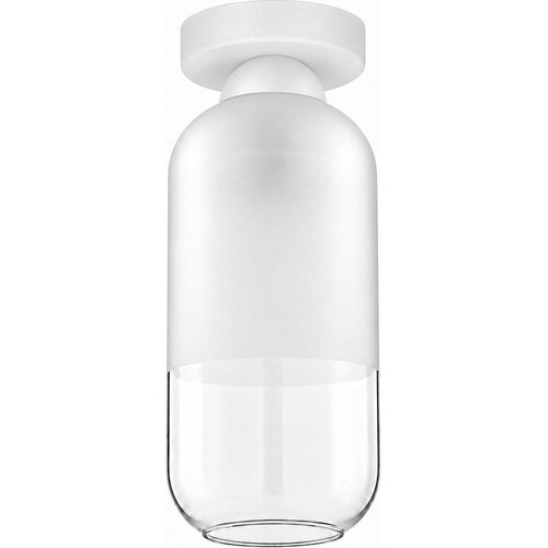 Brilagi LED stropna svetiljka RETRO GLASS 1xE27/60W/230V prečnik 14 cm bela Slike